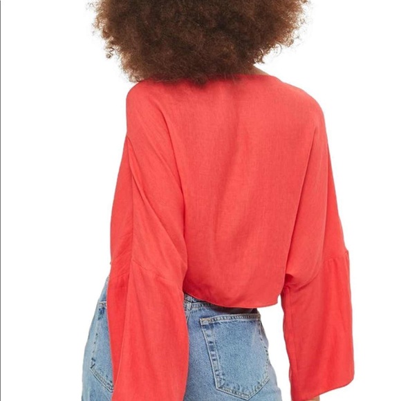 💋COMING SOON💋 TOPSHOP Knot Front Top - Picture 3 of 3